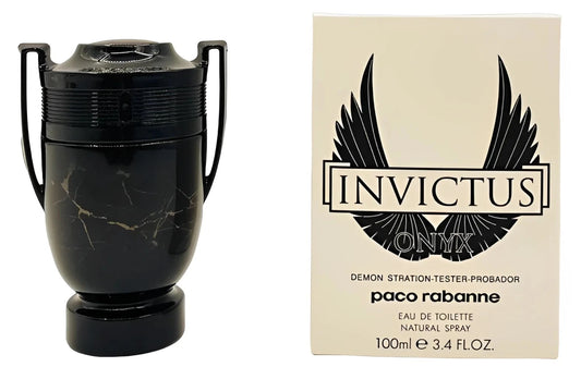 Paco Rabanne Men's Perfume Invictus Onyx Collector Edition EDT Tester (100ml)